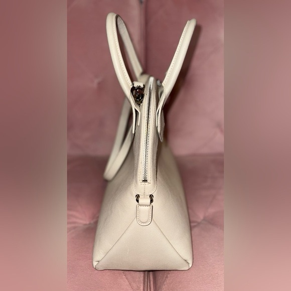 Vivienne Westwood WINDSOR MEDIUM BAG BEIGE/WHITE - Picture 5 of 12